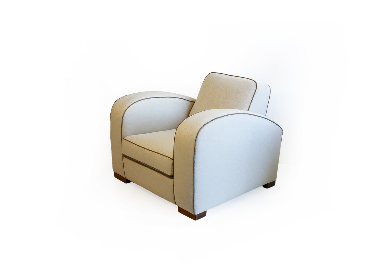 Pair of 1930s Art Deco Club Chairs