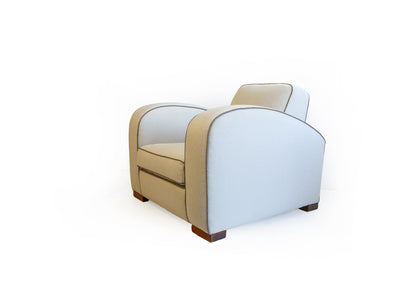 Pair of 1930s Art Deco Club Chairs