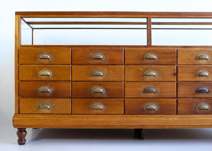 Vintage Haberdashery Display Cabinet, Modern Shopfitters, Cape Town