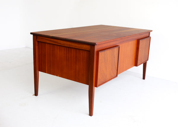 Mid-century Desk with a Solid Top