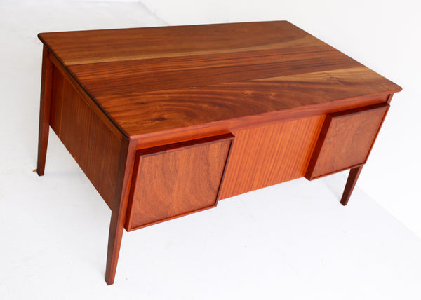 Mid-century Desk with a Solid Top