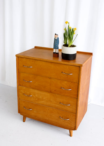 Light Wood Chest of Drawers