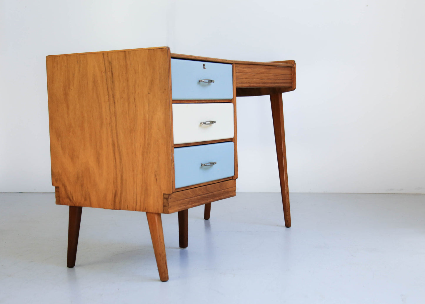 Mid-Century Modern Style Left Hand Desk