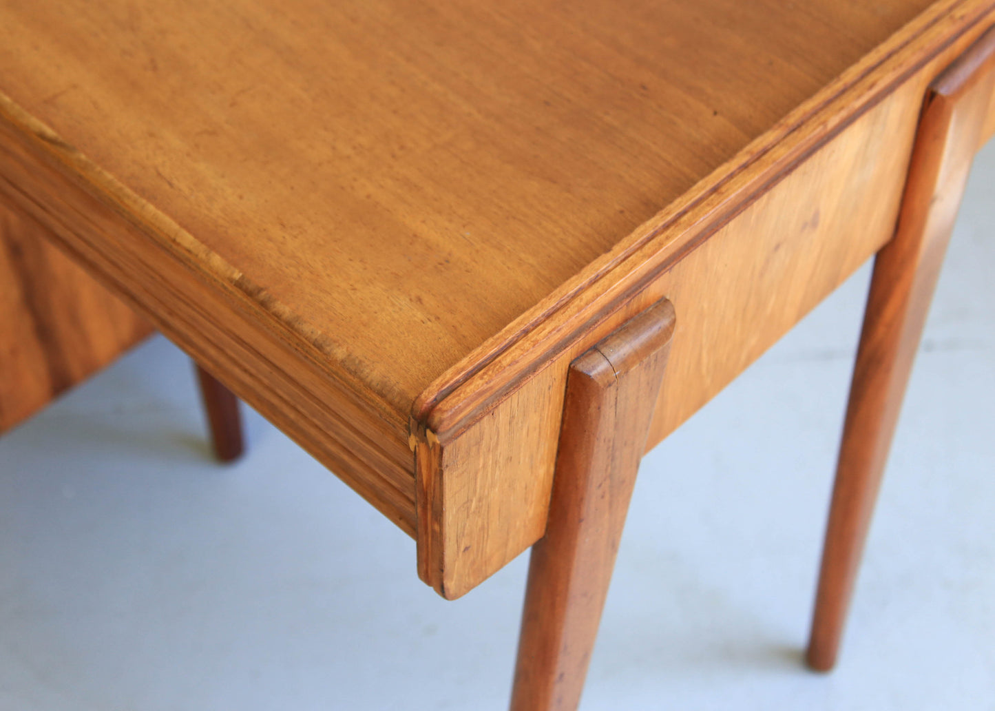 Mid-Century Modern Style Left Hand Desk