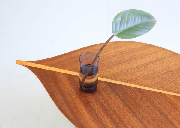 Rare Leaf-Shaped Coffee Table - 1950's