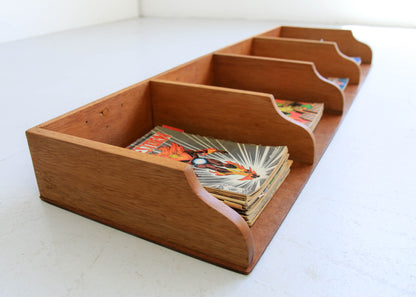 Vintage Desktop File Organiser