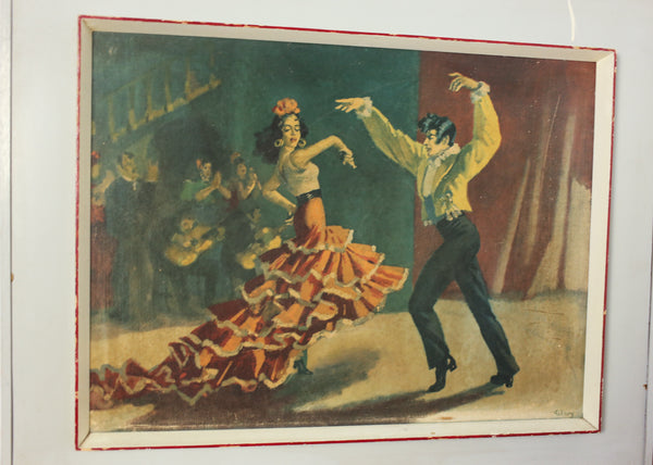 Framed Print of 'Unknown Flamenco Dancers'