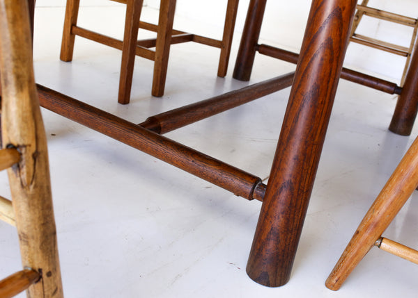 Antique French Draw Leaf Table