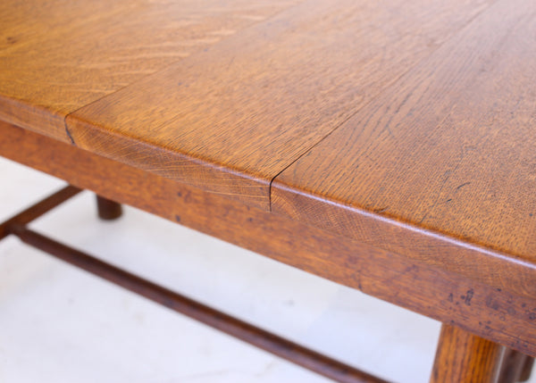 Antique French Draw Leaf Table