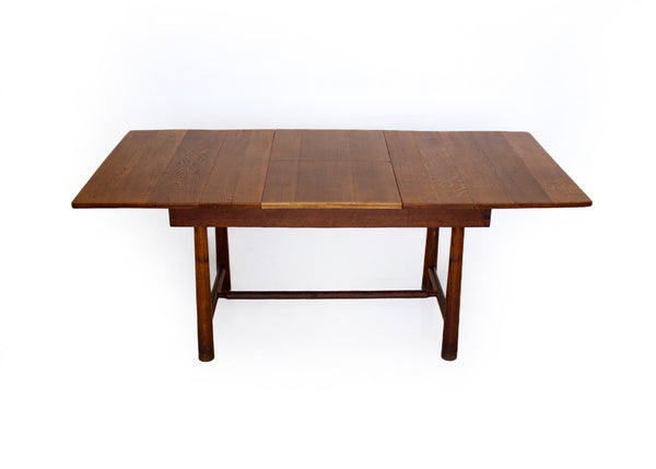 Antique French Draw Leaf Table