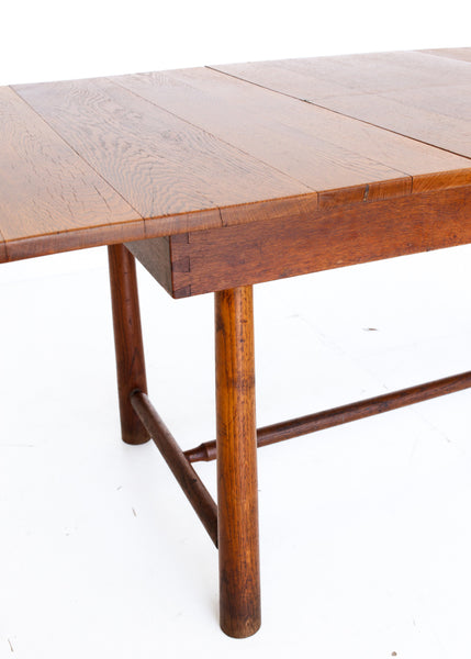 Antique French Draw Leaf Table