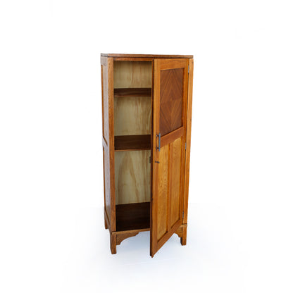 Art Deco Oak Single-Door Cupboard, circa 1930s