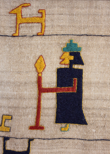 Exquisite Vintage Oriental Camel Bat Tent Tapestries