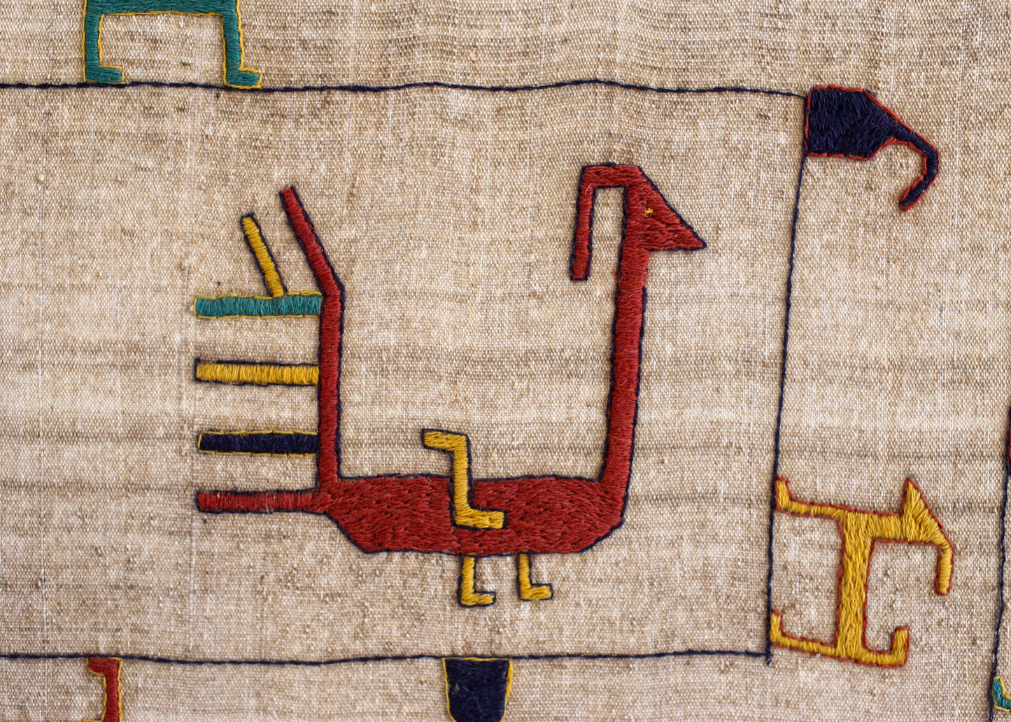 Exquisite Vintage Oriental Camel Bat Tent Tapestries