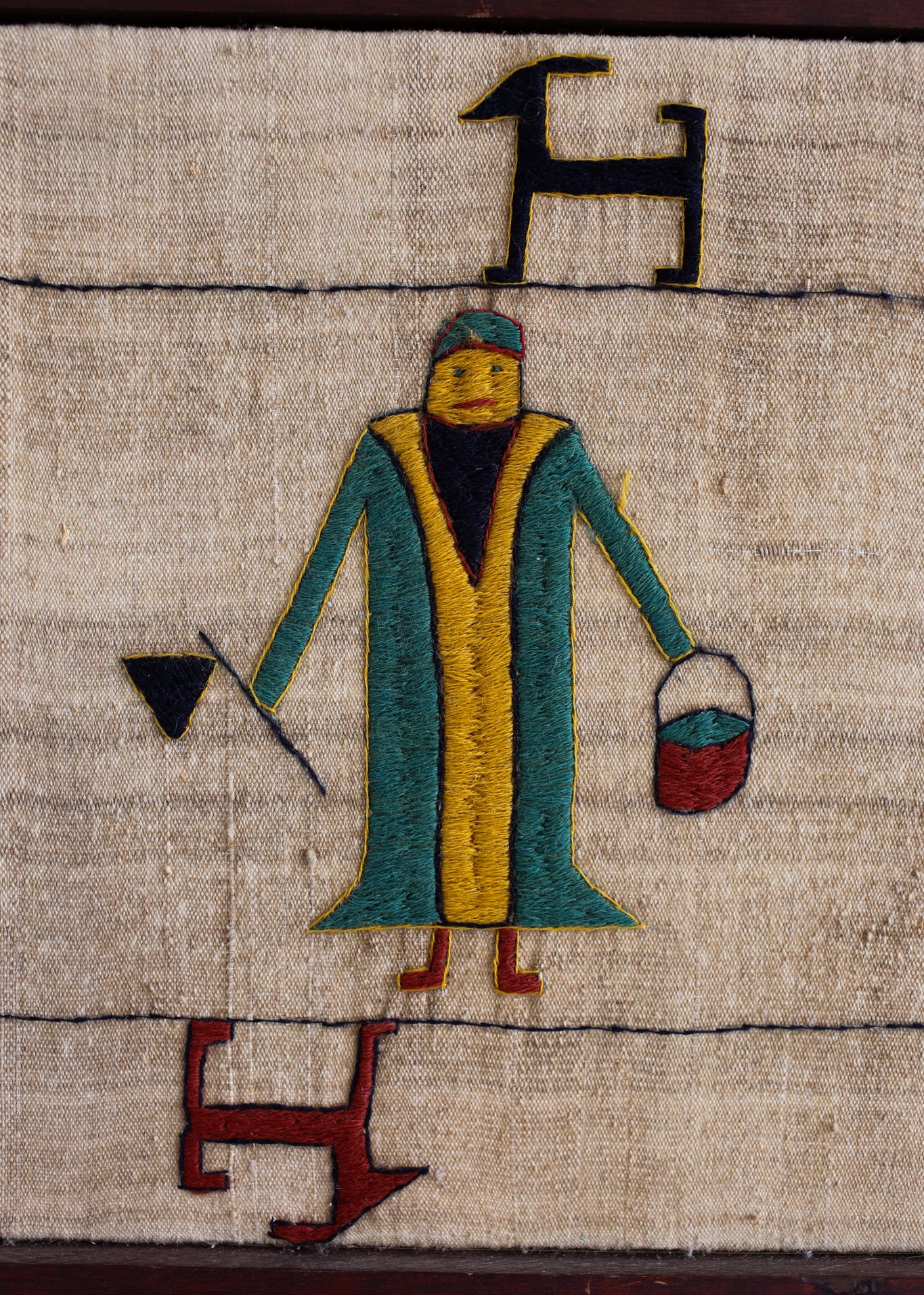 Exquisite Vintage Oriental Camel Bat Tent Tapestries