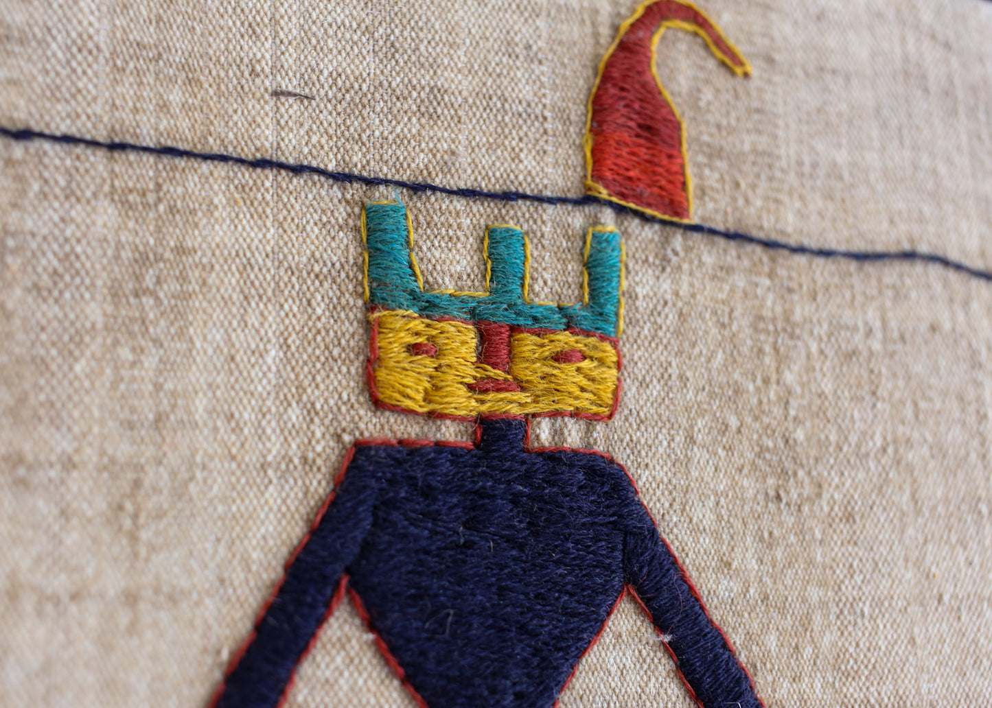 Exquisite Vintage Oriental Camel Bat Tent Tapestries