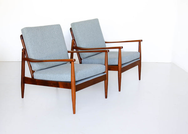 A Pair of Scandinavian Modern Armchairs