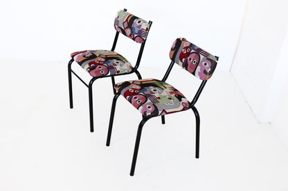 Brightly Refurbished Chappie Chairs