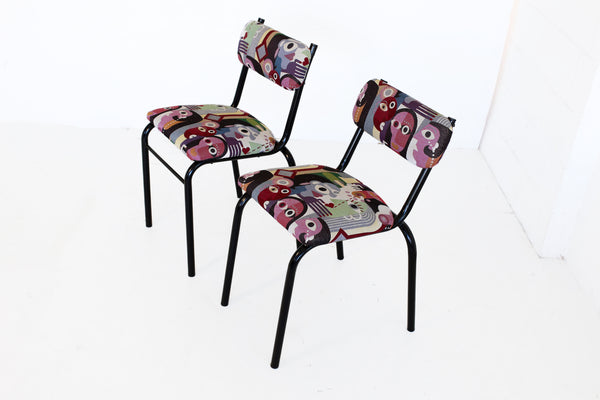 Brightly Refurbished Chappie Chairs