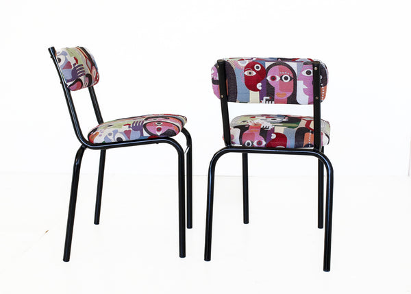 Brightly Refurbished Chappie Chairs