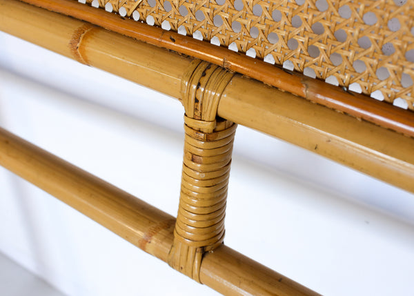 3/4 Bed Cane Headboard