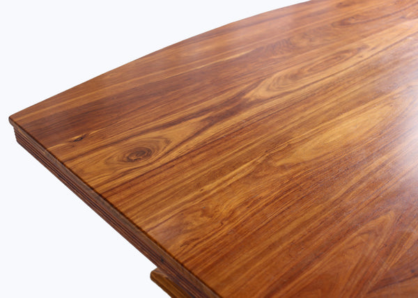 Large Solid Kiaat Dining or Boardroom Table