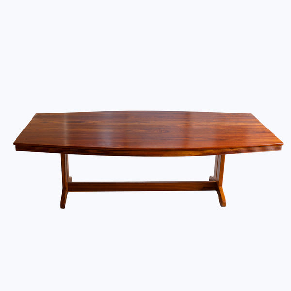 Large Solid Kiaat Dining or Boardroom Table