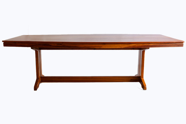 Large Solid Kiaat Dining or Boardroom Table