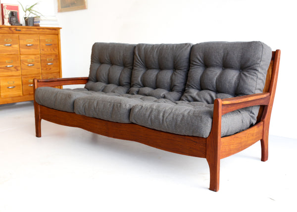 Three-Seater Kiaat Sofa