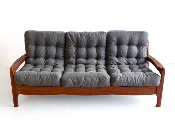 Three-Seater Kiaat Sofa