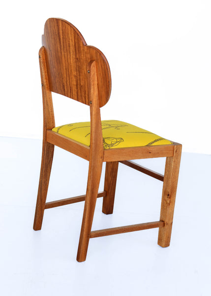 Five Art Deco Dining Chairs