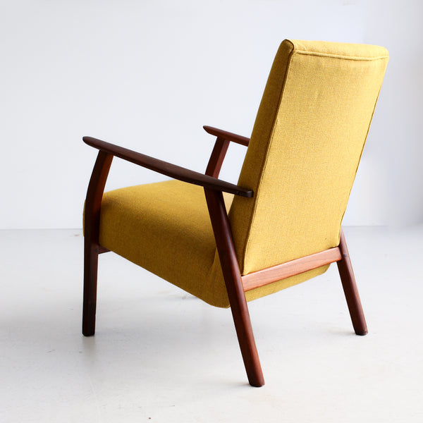 Sapele Frame MCM Armchair