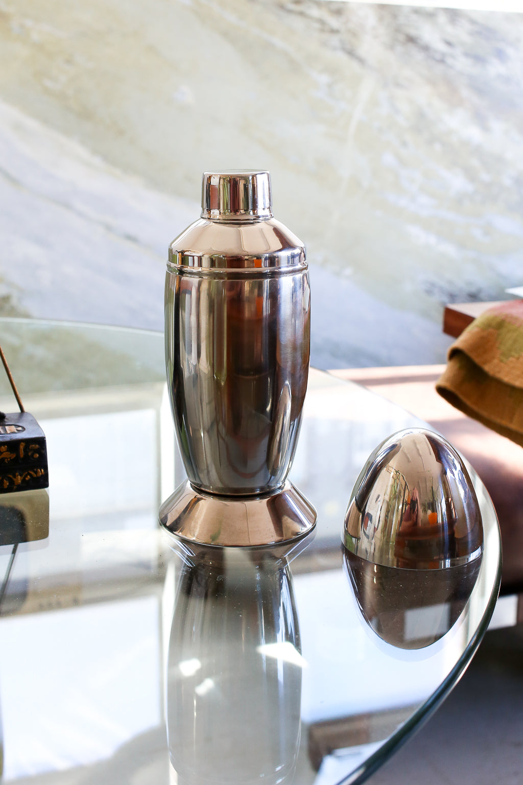 Vintage Bullet-form Cocktail Shaker