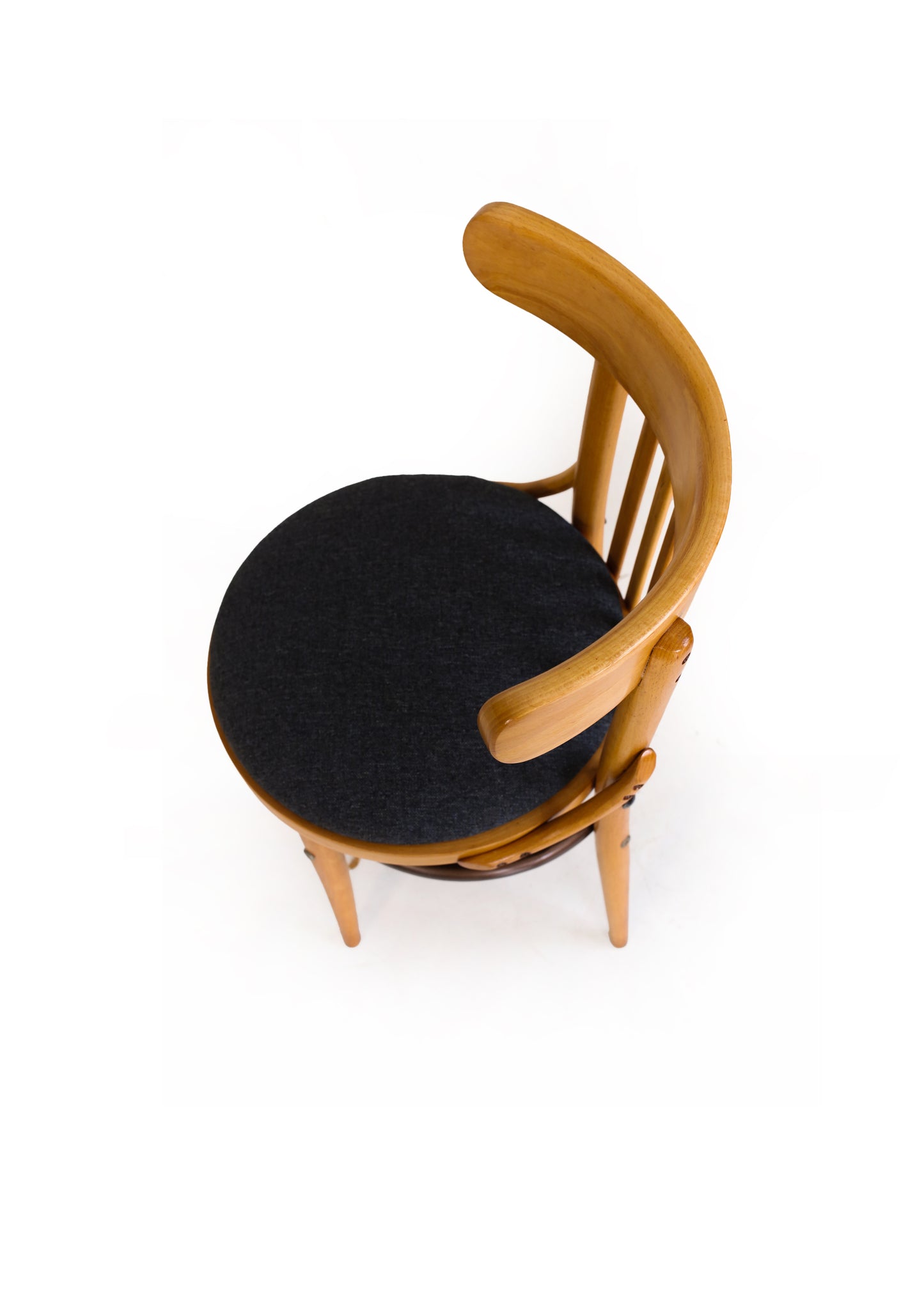 Five Vintage Bent Wood Café Chairs