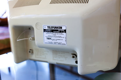 Vintage Telefunken portable black-and-white Television