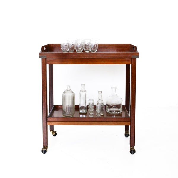 Breakfast Trolley with Removable Trays