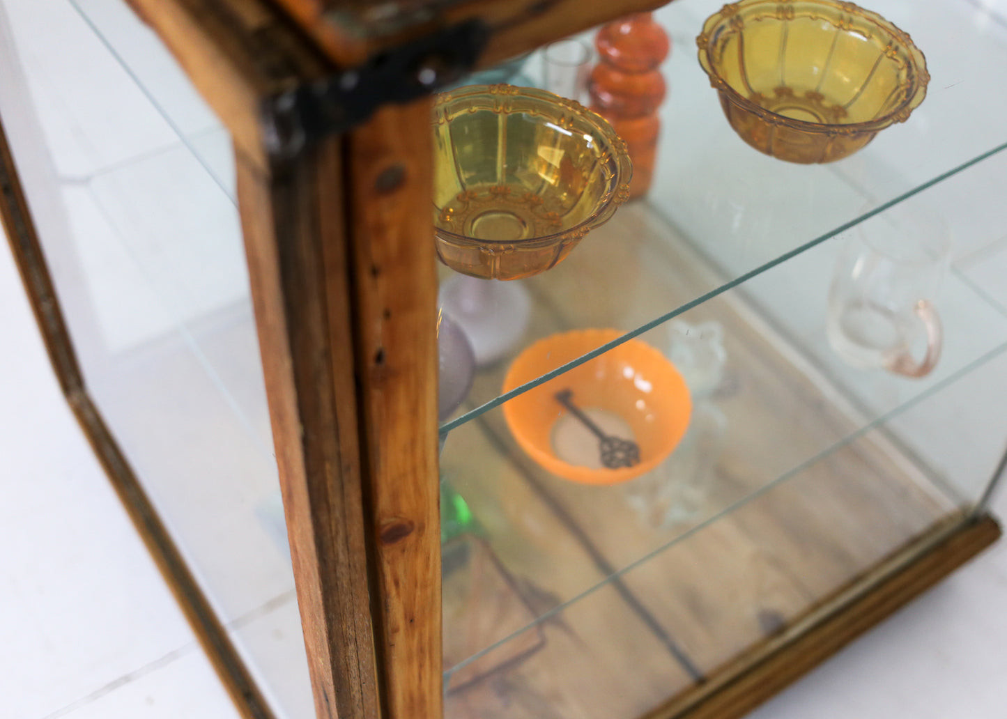 Vintage Glass Display Cabinet