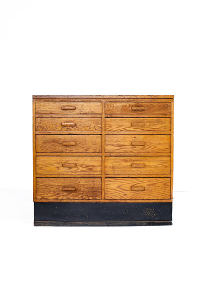 Ten Drawer Vintage Haberdashery Cabinet