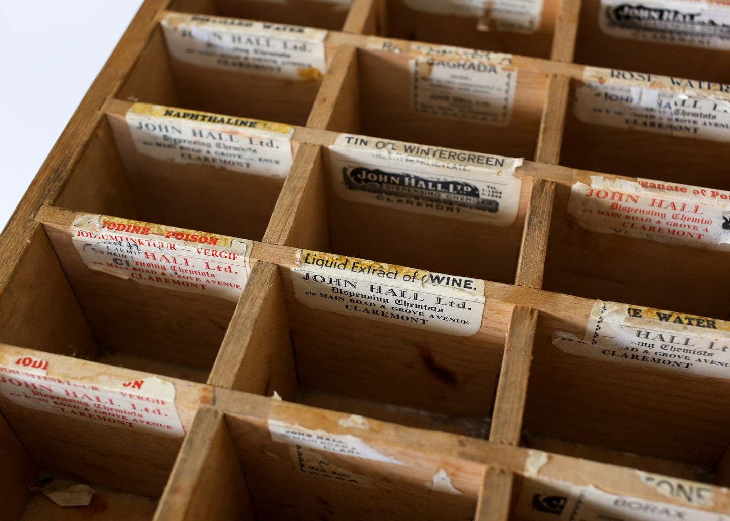 Ten Drawer Vintage Haberdashery Cabinet