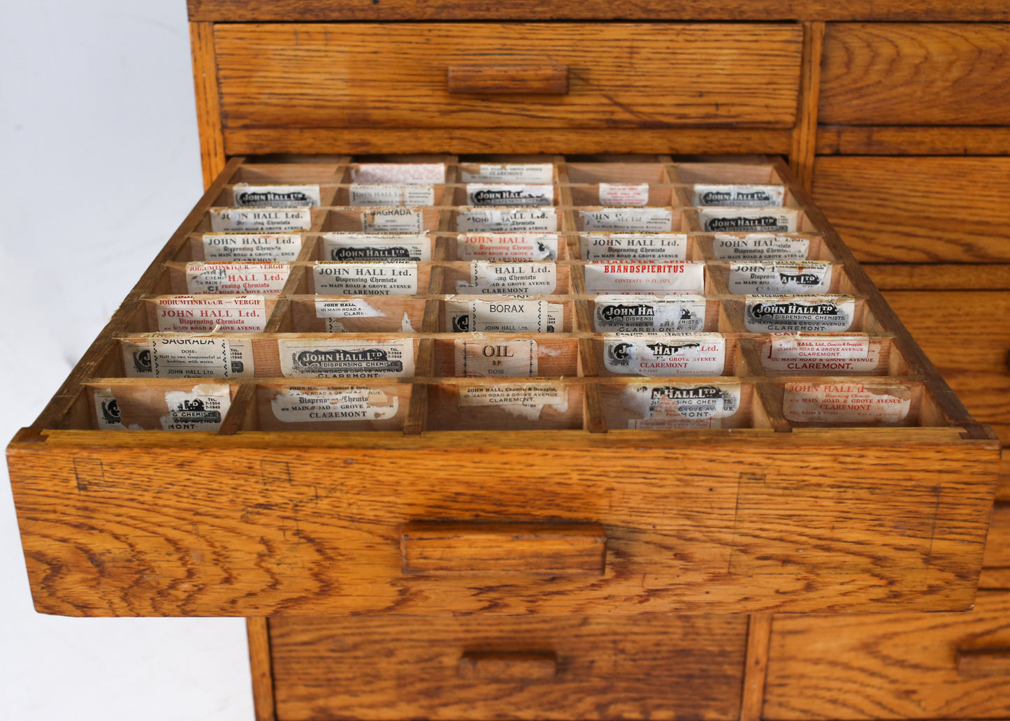 Ten Drawer Vintage Haberdashery Cabinet
