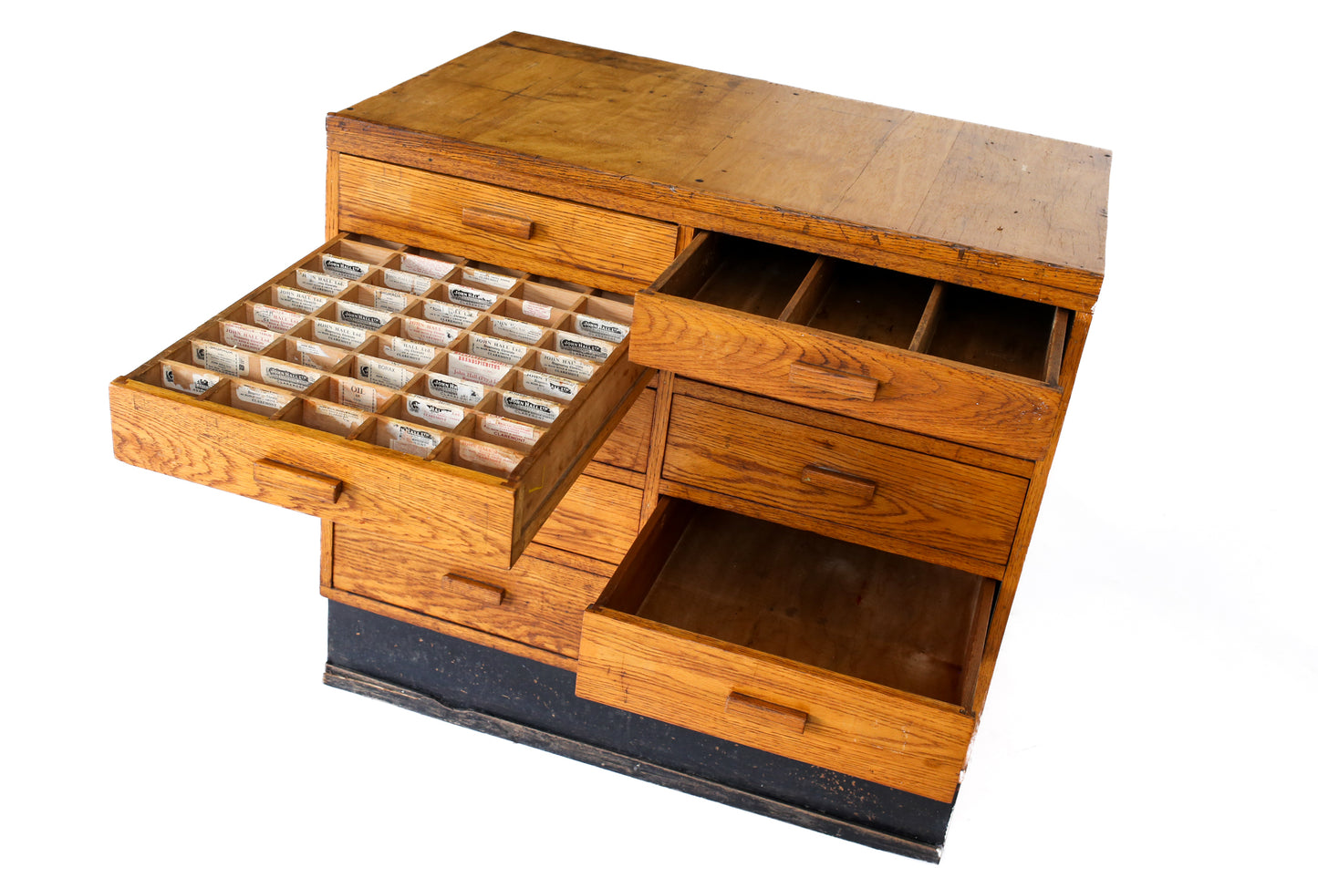 Ten Drawer Vintage Haberdashery Cabinet