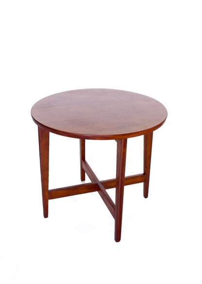 Solid Wood Round Occasional Table