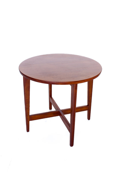 Solid Wood Round Occasional Table