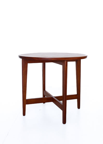 Solid Wood Round Occasional Table