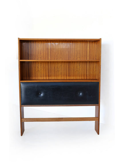 Vintage Headboard with Shelf