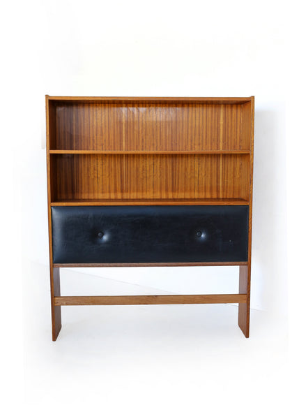 Vintage Headboard with Shelf