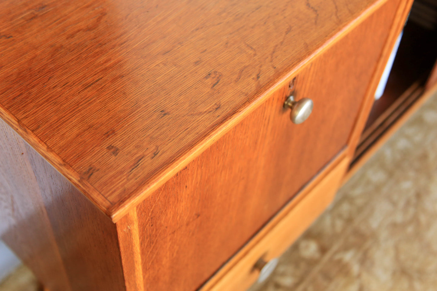 Vintage Oak Sideboard