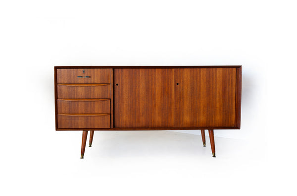 Mid-century Sideboard with Tapered Legs
