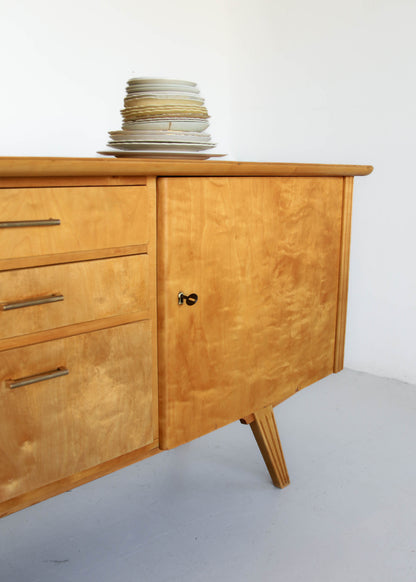Vintage Birch Sideboard - Netherlands