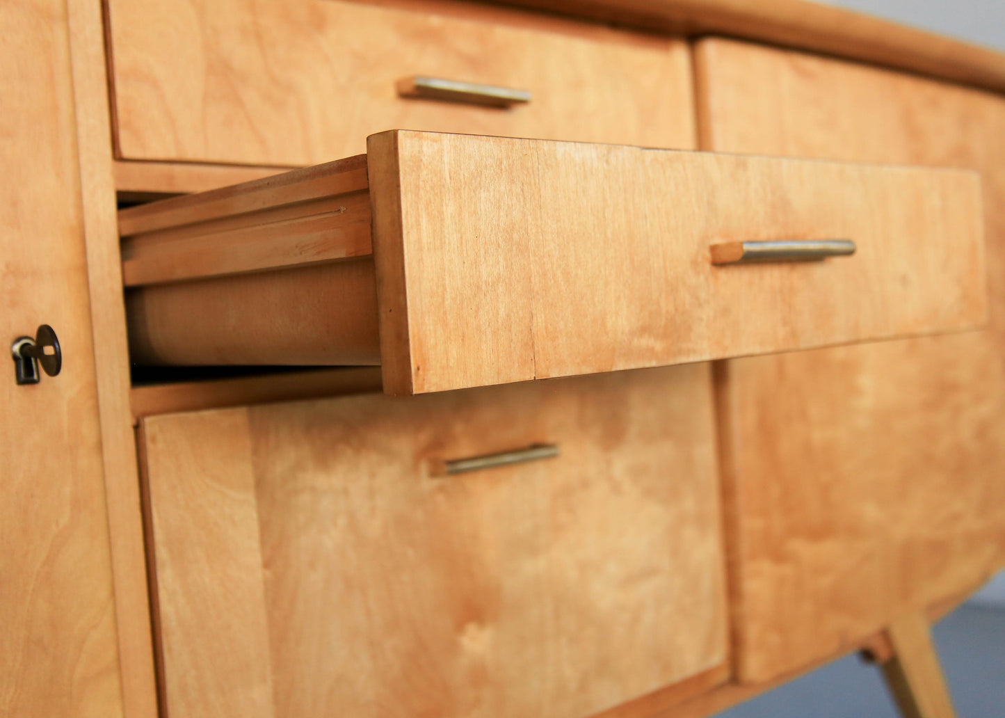 Vintage Birch Sideboard - Netherlands